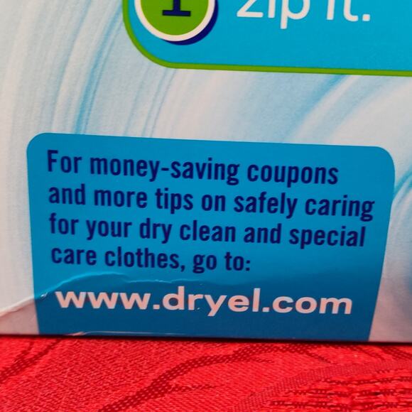 New Dryel Dry Cleaning At Home 6 Refills Ultra Cleaning Cloths Clean Breeze - Picture 8 of 9
